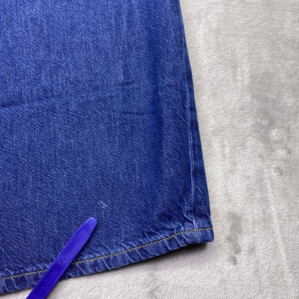 Anthropologie Pilcro The Annie Wide Leg Jeans Medium Blue Wash Plus Size 20W - Picture 8 of 11